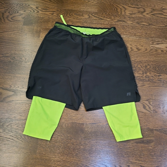 Russell Athletic shorts 2 in 1 size L (36-38) - Picture 1 of 7